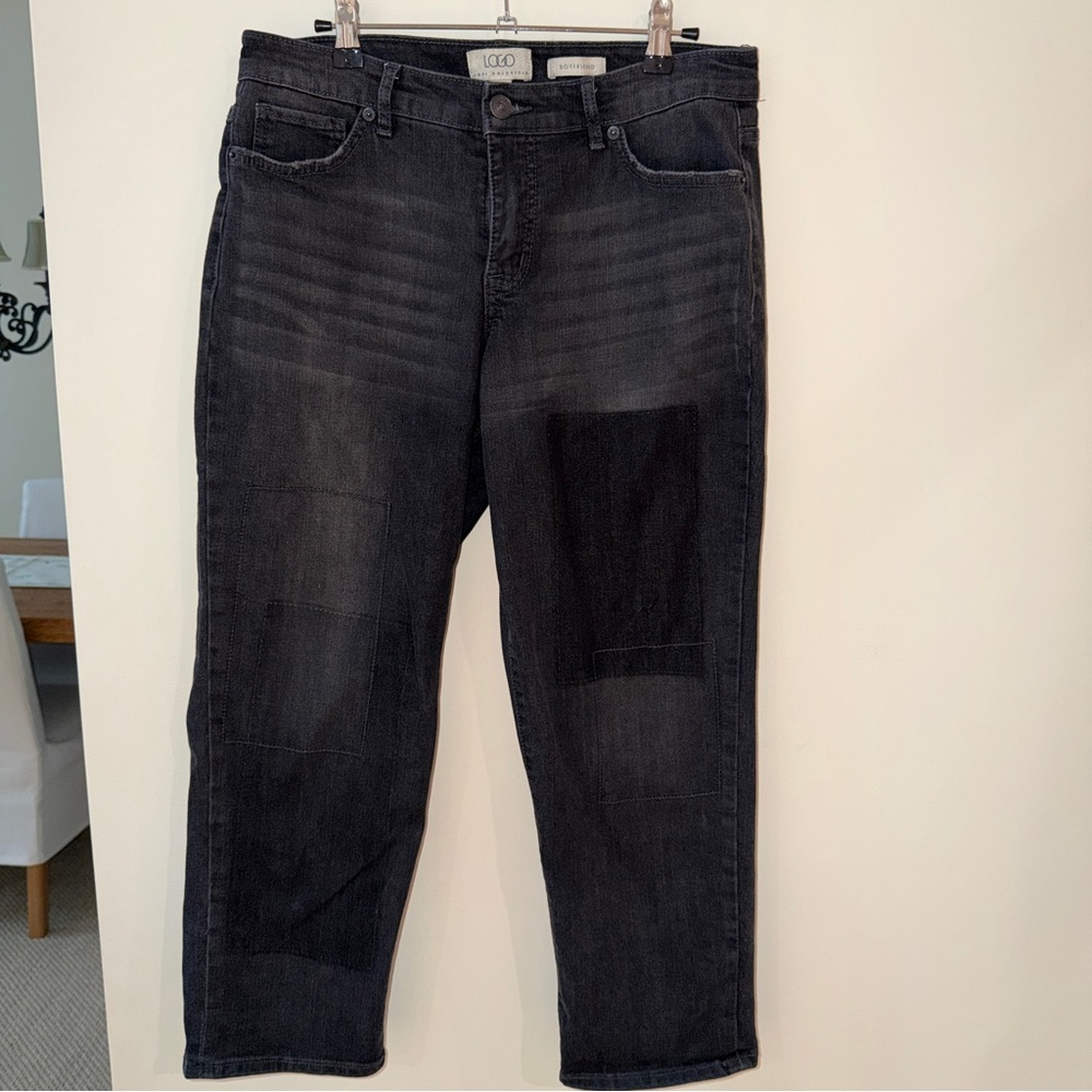 LOGO by Lori Goldstein Shadow Patch Boyfriend Dar… - image 1